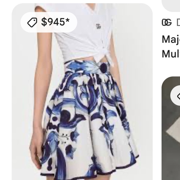 Dolce & Gabbana Majolica Skirt - Picture 3 of 10